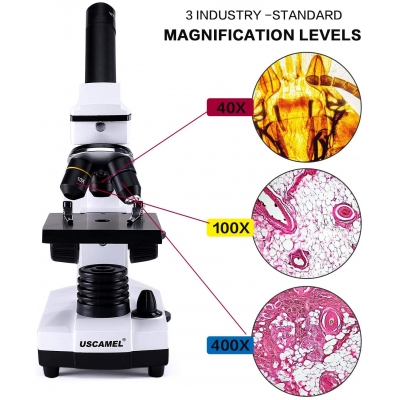 Microscope 40X-400X UX001